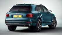 Makyajlı 2021 Bentley Bentayga Hayali Tasarımı (Render)