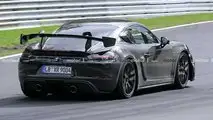 Porsche Cayman GT4 RS Casus Fotoğraflar