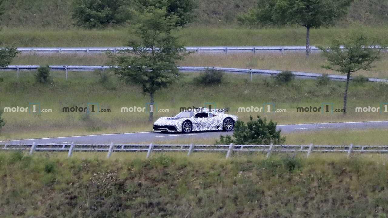 Mercedes-AMG One, nuevas fotos espía