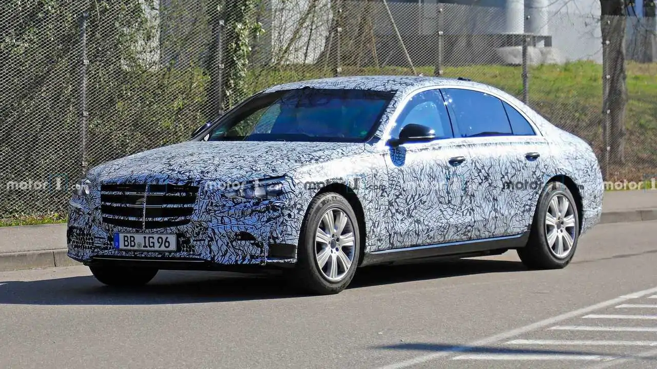 Mercedes S Klasse Guard 2021 Erlkonig Versteckt Geschickt Seine Panzerung