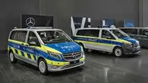 Polizeiautos in Deutschland: Mercedes Vito