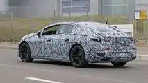 Mercedes EQS spy photo