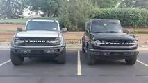 Confronto Ford Bronco Sasquatch