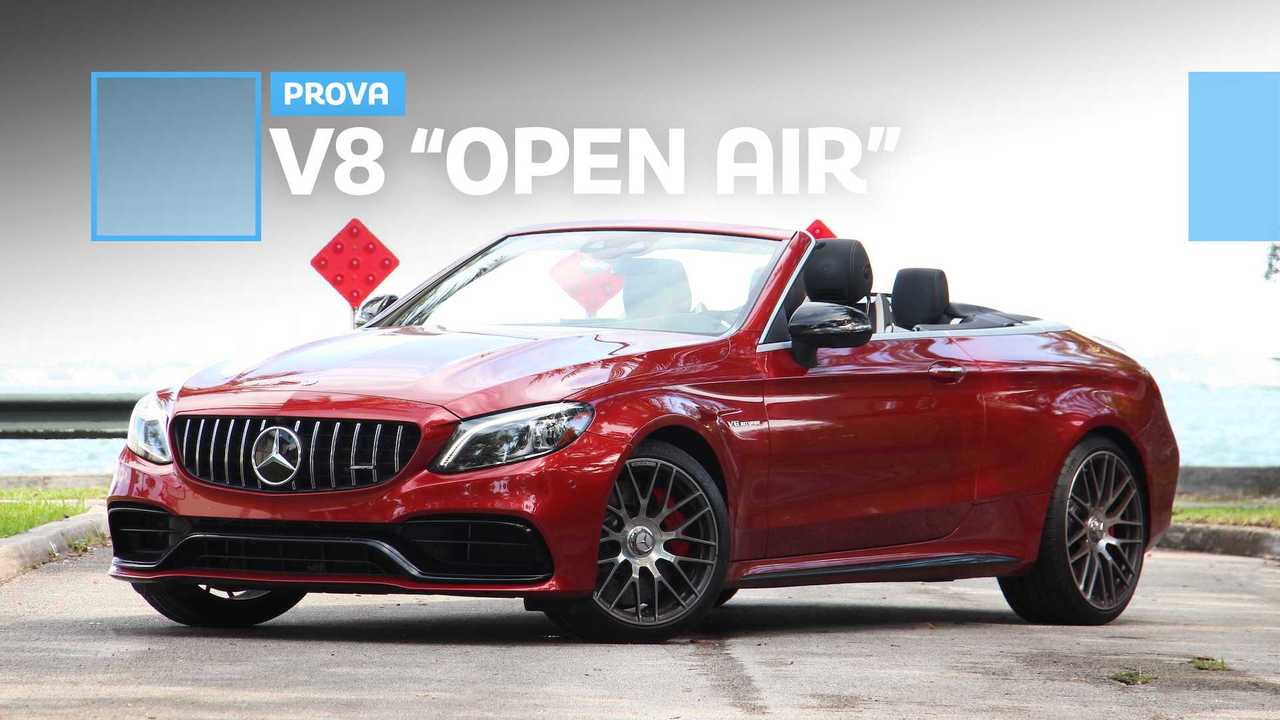 Mercedes-AMG C 63 S Cabriolet, la prova su strada