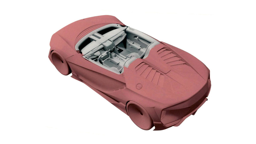 Possible baby Honda NSX patent image