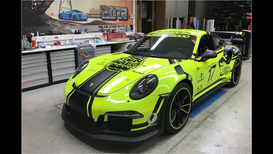 Glühporsche für Gumball 3000