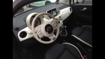 Fiat 500 restyling vista dal vivo