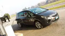 Opel Zafira Tourer 1.6 CDTI, test di consumo reale Roma-Forlì