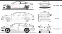 Alfa Romeo Giulia - Primo rendering