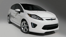 2011 Ford Fiesta with Ford Custom Accessories, Ford Licensed Accessories and Ford Racing Performance Parts