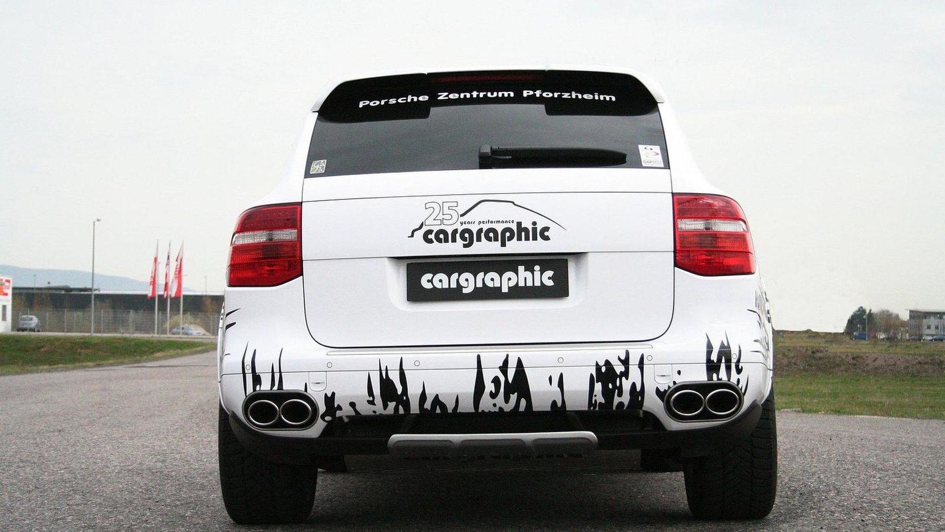 Cargraphic revives Porsche Cayenne race taxi for 25th anniversary