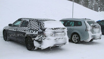 Saab 9-5 SportCombi spy photos 04.03.2010