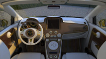 Fiat 500C La Dolce Vita Gold and Diamonds by Fenice Milano 18.01.2011