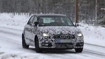 2014 Audi A1 facelift spy photo
