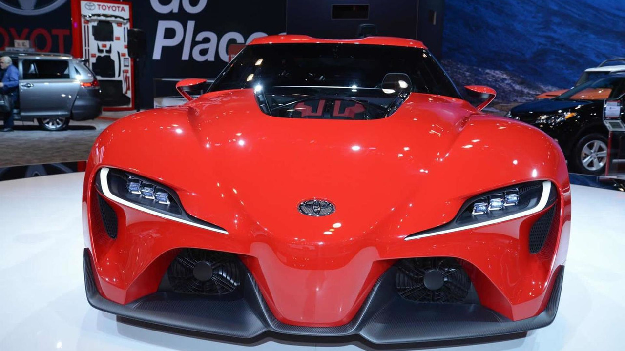 Toyota FT-1 concept live in Chicago