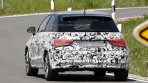 2015 Audi A1 facelift spy photo