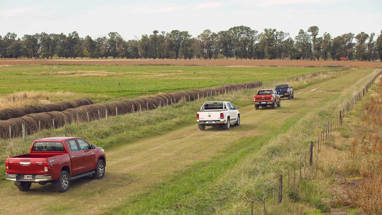 Crítica de pick-ups: Amarok, NP300 Frontier, Hilux y Ranger