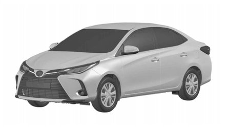 Novos Toyota Yaris e Yaris Sedan 2022 (reestilizados) são registrados no Brasil