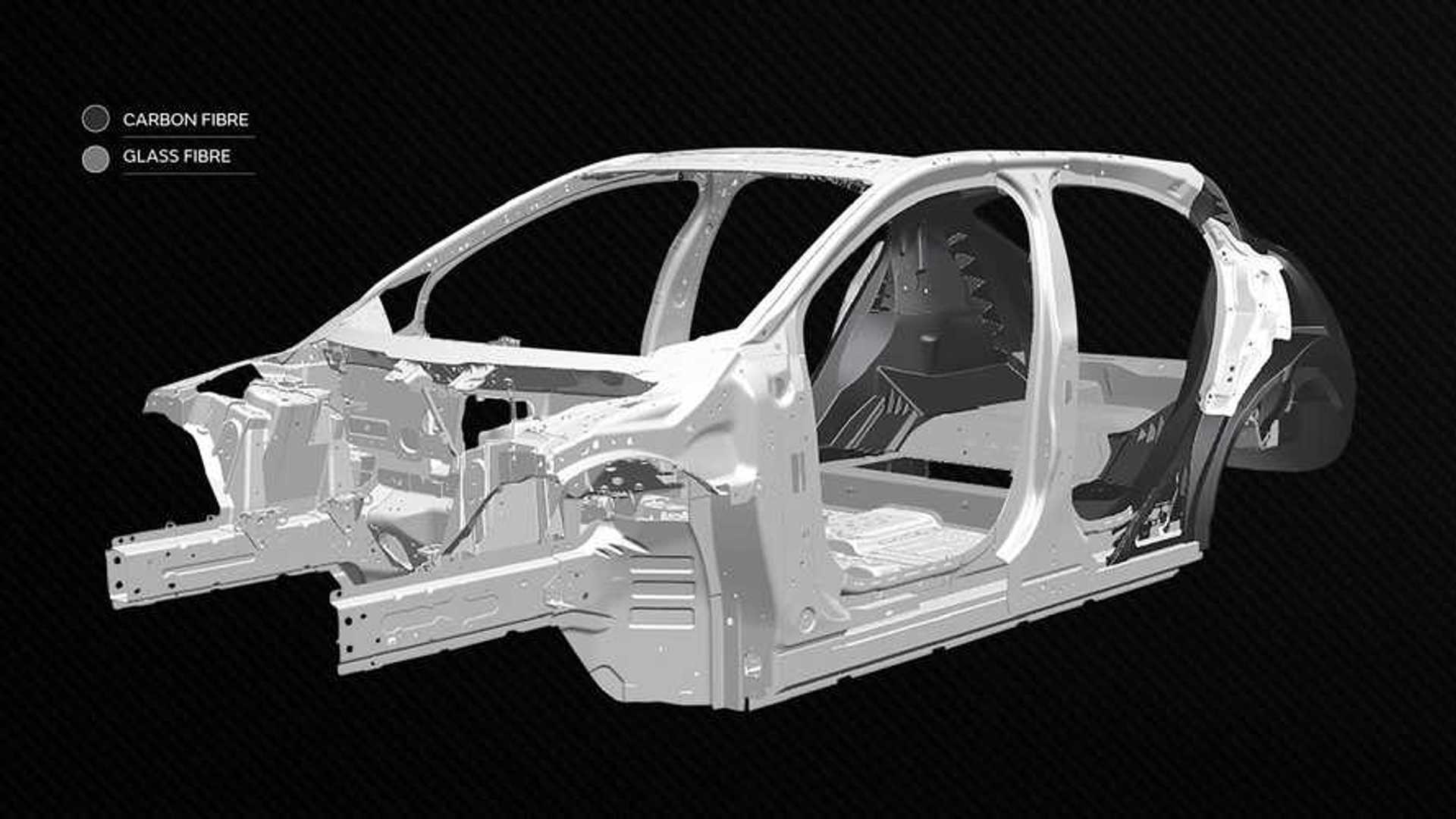 Telaio In Fibra Di Carbonio XTREME RACING Per Team Associated TC3 - Elettrico Scala 1/10 - USA