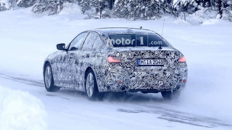 2019 BMW 3 Series spy photo