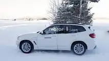 2019 BMW X3 plug-in hybrid spy photo
