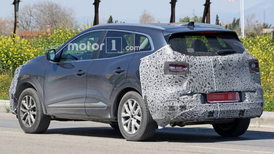 Renault Kadjar 2018 restyling, fotos espía
