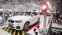 BMW X4 production milestone