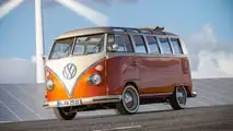 VW e-Bulli als Samba-Restomod