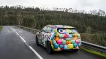 Skoda Epiq camouflaged prototype
