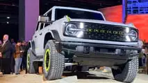 Ford Bronco ao vivo durante apresentação no Salão de Detroit (EUA)