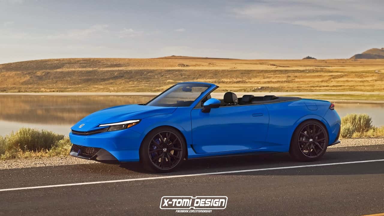 Honda Prelude Cabrio 2027: soñamos con este divertido descapotable