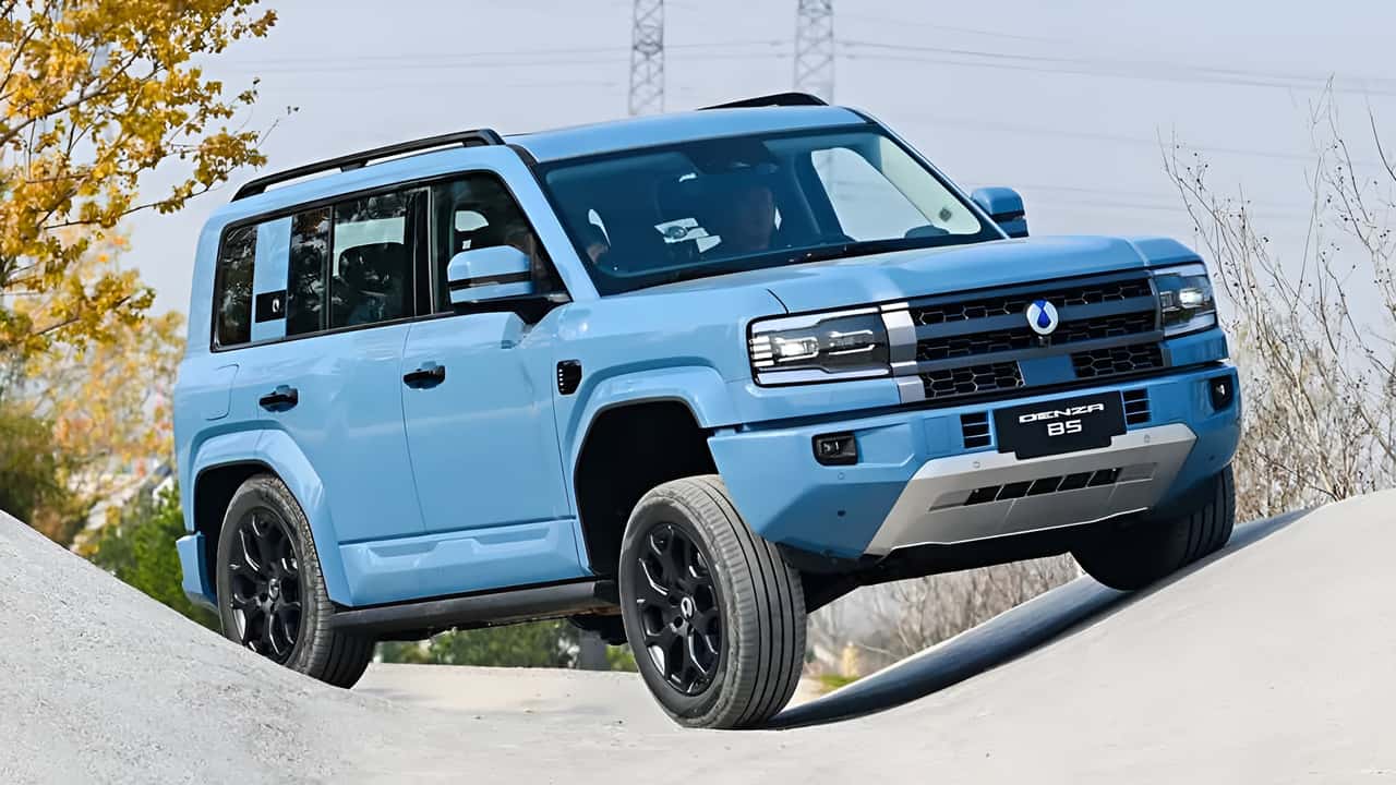 Test drive do Denza B5 na pista de Zhengzhou, na China (11)