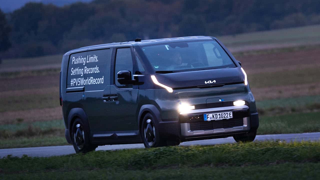Kia's Funky PV5 Electric Van Blew Past Its Official Range—With A Full Load