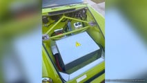 Elektrischer Porsche 912 brennt aus