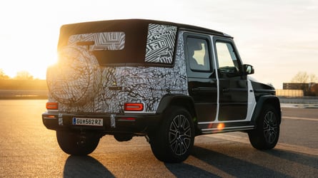 Mercedes G-Class Cabriolet Teaser (2025)