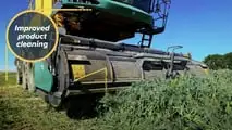 Oxbo GP6300: raccoglitrice di piselli 2 o 3 assi ad alta resa