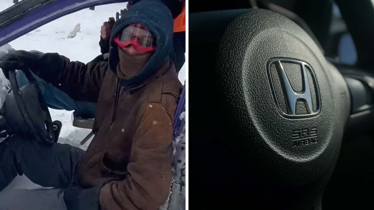 Man Drives 1998 Honda