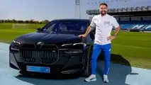 Daniel Carvajal mit seinem BMW i7