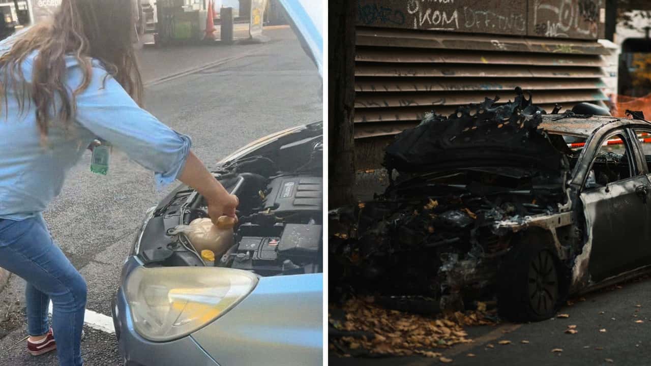 Woman Checks Radiator Fluid. Then There’s an Explosion