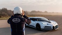 Bugatti Centodieci, 50.000 km di test a Nardò