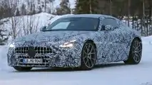 Mercedes-AMG GT Coupé 2023, fotos espía