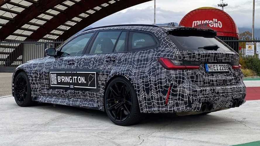 Mugellóból érkezett kép a BMW M3 Touringról