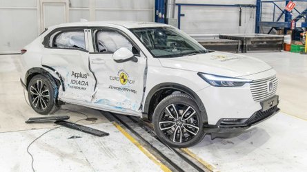 Honda HR-V crash test EuroNCAP