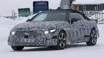 Mercedes-Benz CLE-Class Convertible Spy Shots Front Angle