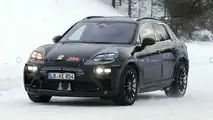 Photos espion Porsche Macan EV