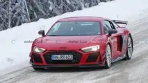 Audi R8 RWD, fotos espía
