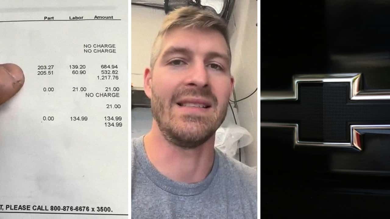 Man gets quoted $1,400 by shop for work on Chevrolet Silverado. Then a second mechanic proves that quote is a scam