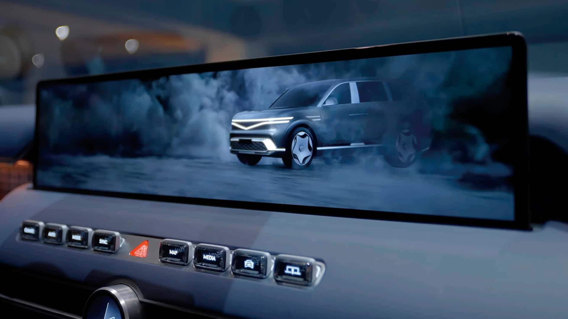 Genesis GV90: La Pantalla Gigante que se Transforma en Cine Privado