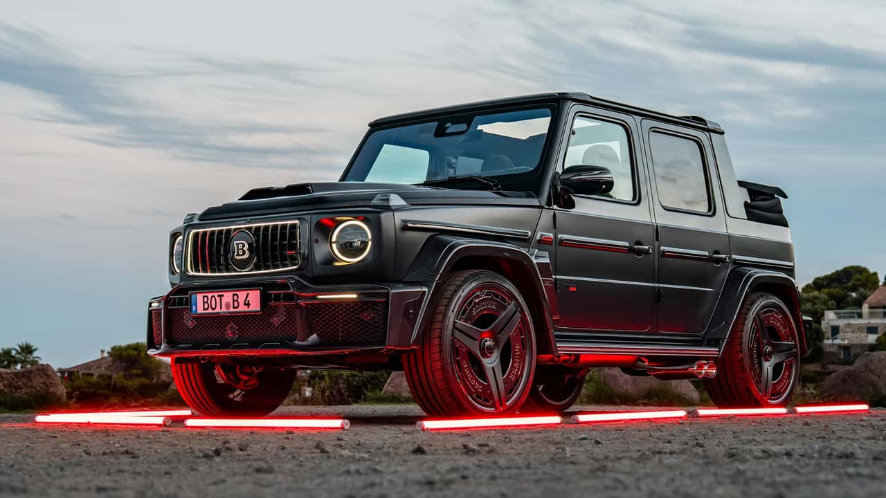 Ecco la G "cabrio" da oltre un milione di euro, ovviamente Brabus