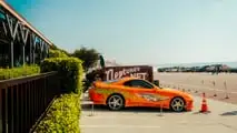 Brian's 1993 Toyota Supra at Neptune's Net